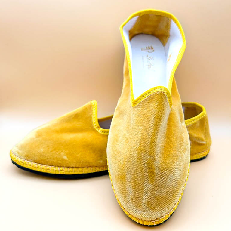 Yellow Venetian Shoes