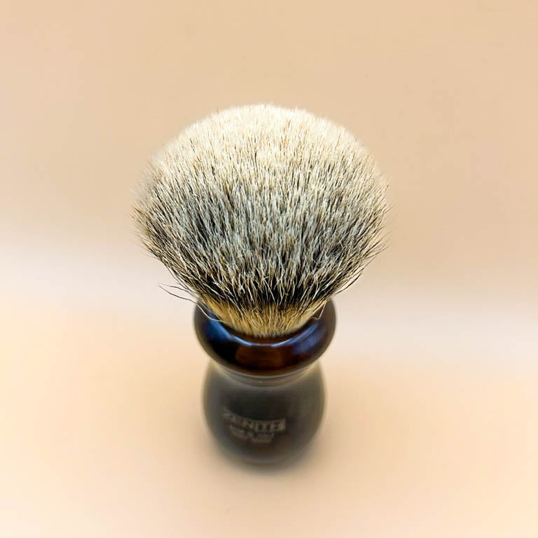 Pennello da barba con manico tartarugato - Emporio Centrale
