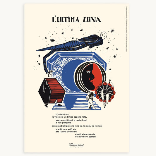 Poster 'L'ultima luna' - 35x50 cm