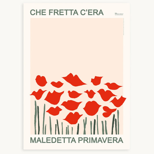 Poster 'Maledetta Primavera' - 50x70 cm