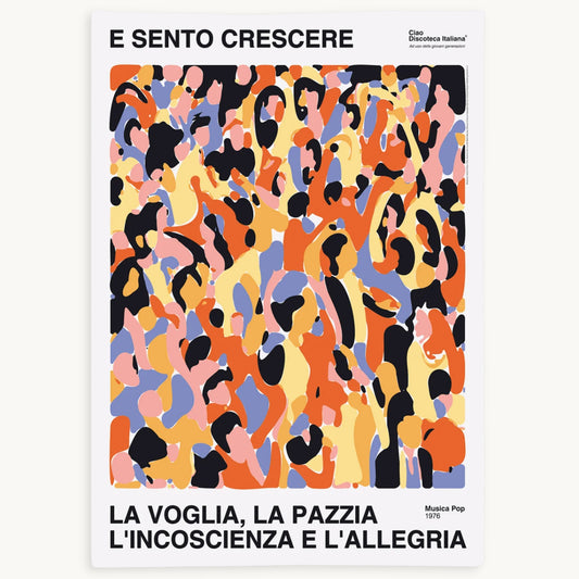 Poster 'La voglia, la pazzia' - 50x70 cm
