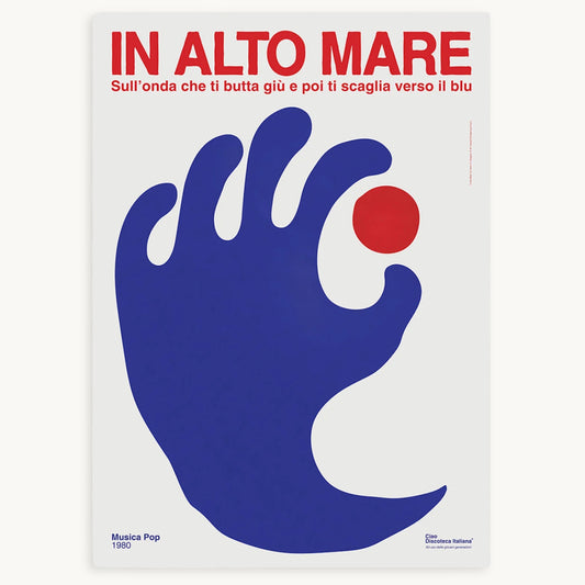 Poster 'In alto mare' - 50x70 cm
