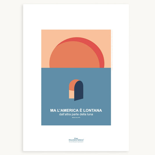 Poster 'Anna e Marco' (America) - 35x50 cm