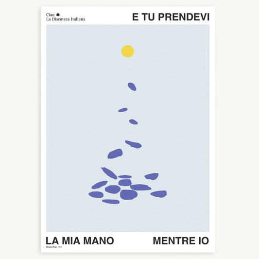 Poster 'Sfiorivano le viole' - 50x70 cm