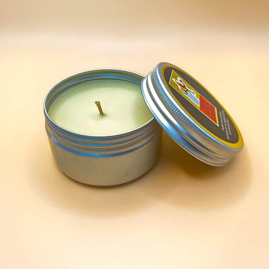 Candela Carta d'Eritrea in latta - Emporio Centrale