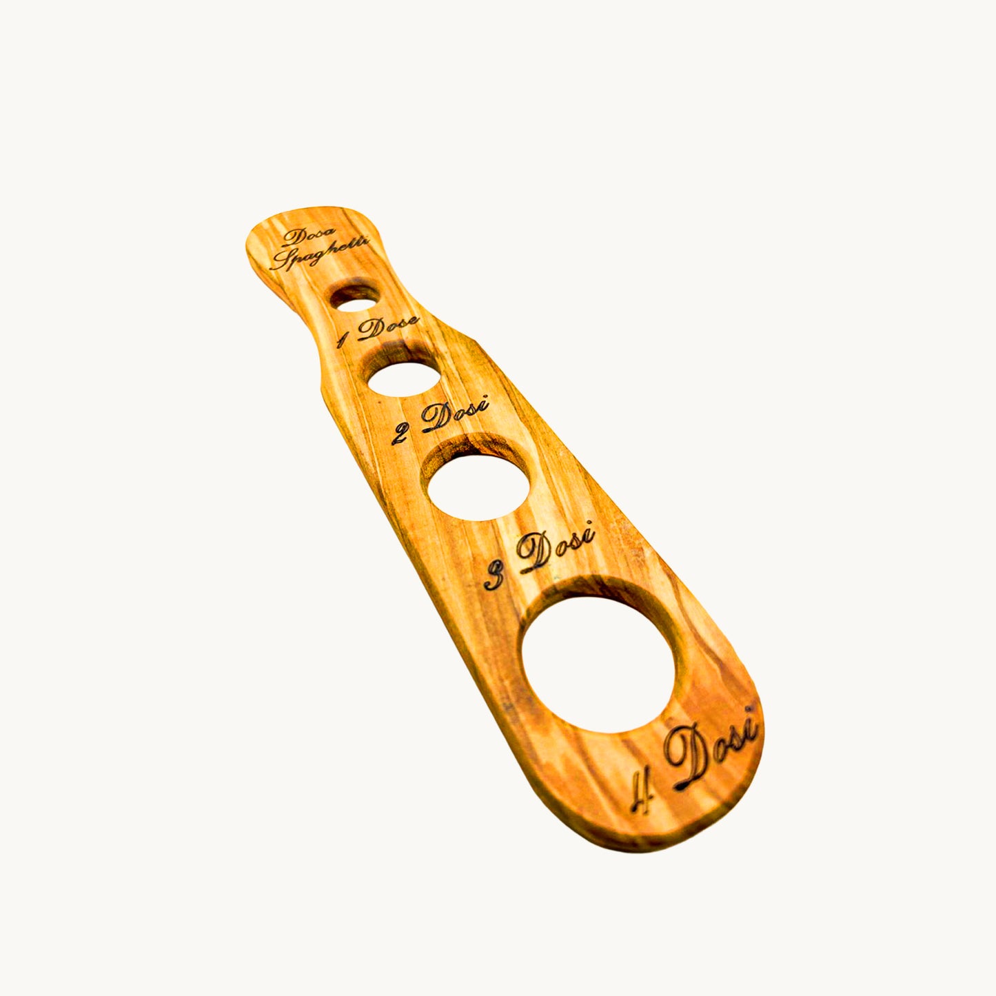 Olive Wood Spaghetti Measure
