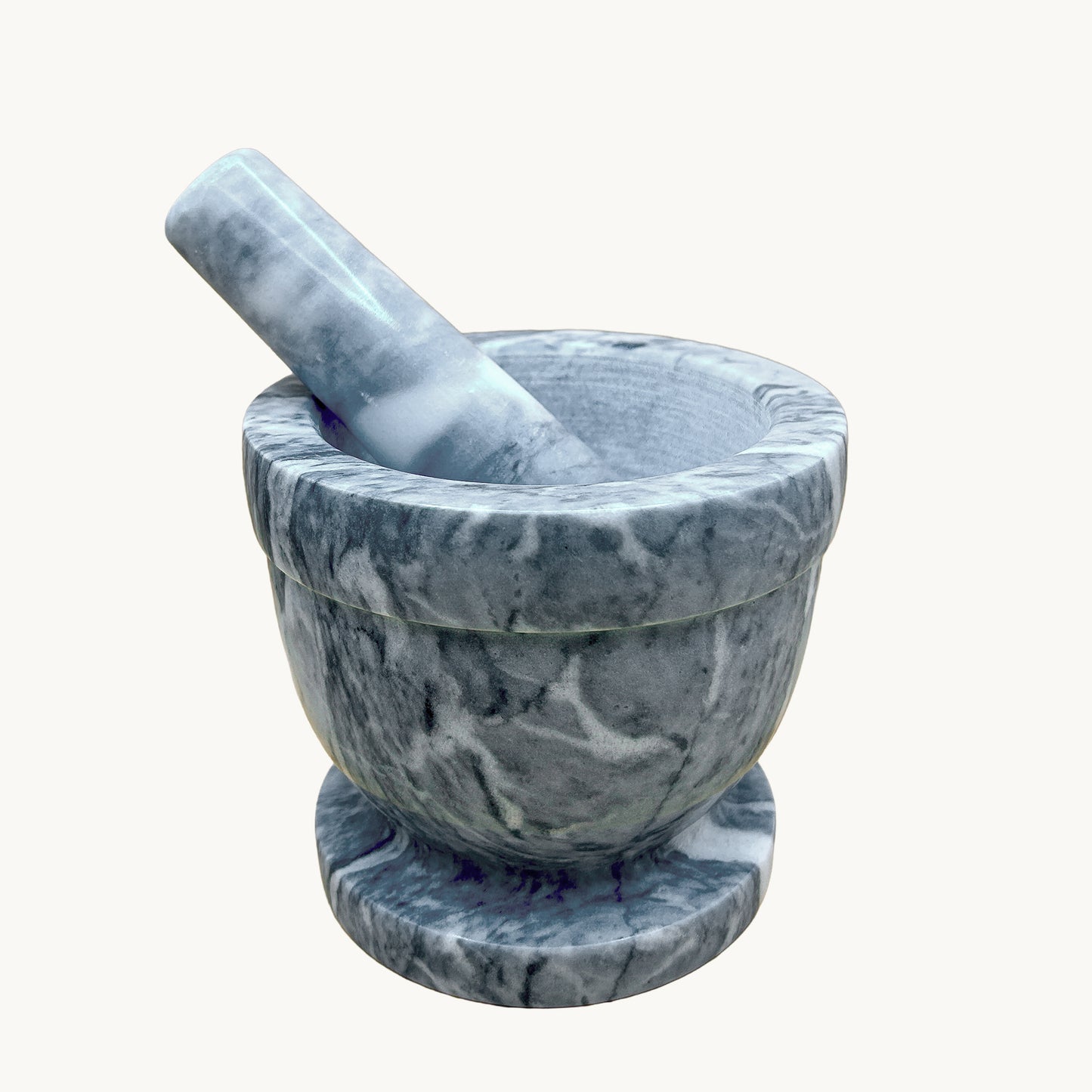 Marble Mortar and Pestle
